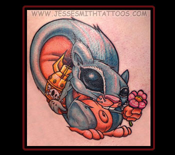 Tattoos - Evil Squirrel - 17116